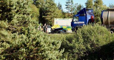 Air ambulance called to serious crash on A9 as road closed - www.dailyrecord.co.uk - Scotland