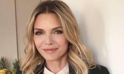 Michelle Pfeiffer shows off natural beauty as she attempts to film cat - hellomagazine.com
