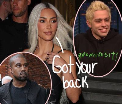 Kim Kardashian Is Super 'Supportive' Of Ex Pete Davidson Going To Trauma Therapy After Kanye's Online Harassment! - perezhilton.com - Australia - New York