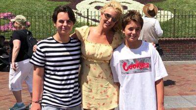 Britney Spears Candidly Addresses Her Sons Stopping Their Visits With Her - www.etonline.com