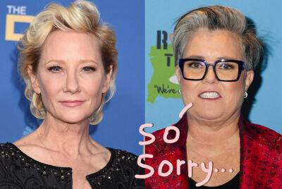 Rosie O'Donnell Regrets Mocking Anne Heche Years Before Car Crash - perezhilton.com - Seattle