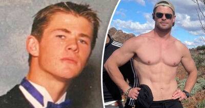Chris Hemsworth's formal photo shows hunk with acne and daggy hair - www.msn.com - India