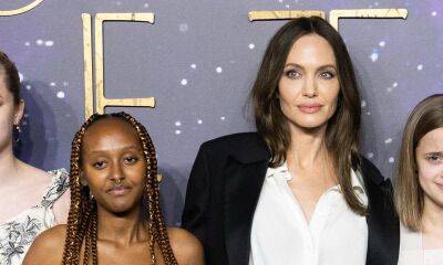 Angelina Jolie drops off Zahara at college, shares that she’s ecxited in emotional video - us.hola.com