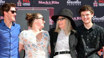 Diane Keaton's Two Kids Join Her at Handprint & Footprint Ceremony at TCL Chinese Theatre! - www.justjared.com - Los Angeles - China - Hollywood - Jordan