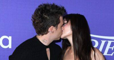 Brooklyn Beckham kisses Nicola Peltz after winning his 'first award' at Variety event - www.ok.co.uk - Miami - Florida - county Young