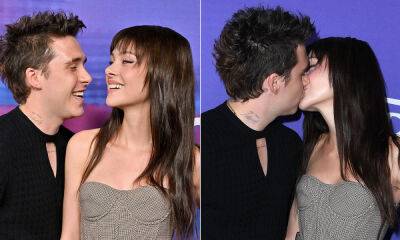 Brooklyn Beckham and Nicola Peltz passionately kiss in first public appearance since addressing Victoria Beckham 'feud' - hellomagazine.com - county Young