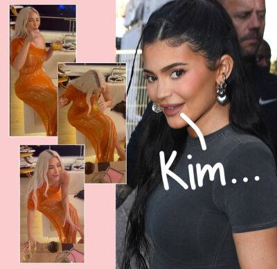 Kylie Jenner Flaunts Six-Figure Birkin Bag At Birthday Party -- As Big Sis Kim Delivers Meme-Worthy Drink Drama! - perezhilton.com - Chicago