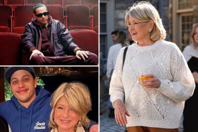 Martha Stewart on Pete Davidson dating rumors: ‘He is a charming boy’ - nypost.com - Las Vegas