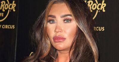 Lauren Goodger hides black eye on social media after being 'attacked after baby's funeral' - www.dailyrecord.co.uk