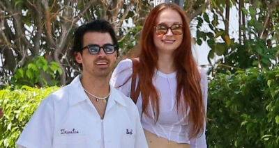 Joe Jonas & Sophie Turner Spend the Afternoon Hanging Out with Friends in Miami - www.justjared.com - Miami - Florida