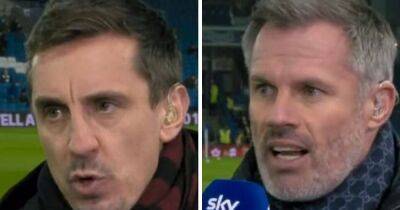 'That’s a lie!' - Gary Neville and Jamie Carragher embroiled in Twitter argument over Man United - www.manchestereveningnews.co.uk - Manchester