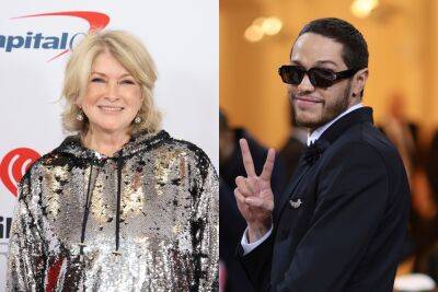 Martha Stewart Says Pete Davidson ‘Is Like The Son I Never Had’ In Response To Romance Rumour Meme - etcanada.com - Las Vegas - Columbia