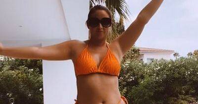 Jacqueline Jossa praised for showing 'real' body as she dances in bikini on holiday - www.ok.co.uk - Italy