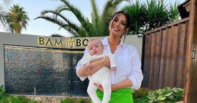 Inside Jess Wright’s first family holiday with newborn son Presley to Portugal - www.ok.co.uk - Portugal - county Wright