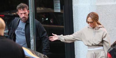 Ben Affleck & Jennifer Lopez Wrap Up Their Visit & Check Out of NYC - www.justjared.com - New York