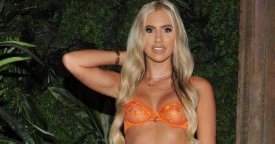 ITV Love Island star hits the town in Manchester wearing just skimpy lingerie - www.manchestereveningnews.co.uk - Italy - Manchester - Guernsey - city Southampton - city Sanclimenti