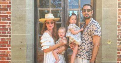 Millie Mackintosh and Hugo Taylor return to their wedding venue with daughters Sienna and Aurelia - www.ok.co.uk - Taylor - Chelsea