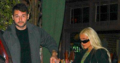 Christina Aguilera & Fiance Matthew Rutler Hold Hands on Date Night in Brentwood - www.justjared.com - France