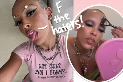 Doja Cat OWNS Judgemental Fans With NSFW Clapback After Getting Flack For Shaving Head & Eyebrows! - perezhilton.com
