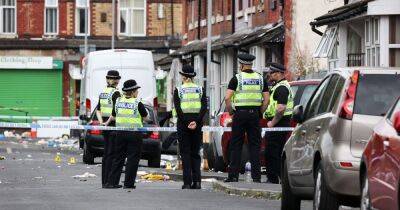 Police investigating if huge knife brawl is linked to fatal Moss Side shooting just metres away - www.manchestereveningnews.co.uk