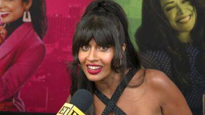 Jameela Jamil Reveals NSFW Injury She Suffered While Filming ‘She-Hulk: Attorney at Law’ (Exclusive) - www.etonline.com - China - Hollywood