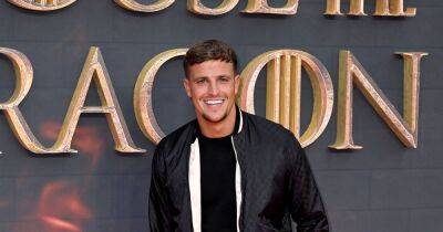 Love Island's Luca attends first solo red carpet without Gemma after finally meeting dad Michael - www.ok.co.uk - Britain - Portugal
