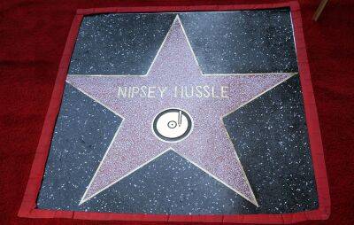 Nipsey Hussle posthumously receives star on Hollywood Walk of Fame - www.nme.com - Los Angeles - Los Angeles