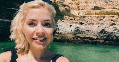 Inside Holly Willoughby's summer holiday from new hair to stunning bikinis - www.ok.co.uk