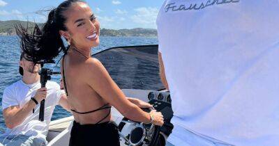 Corrie's Arianna Ajtar and Love Island's Mollie Salmon filming in Majorca - www.manchestereveningnews.co.uk - Britain
