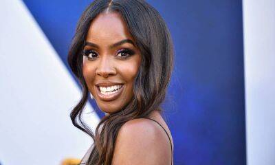 Kelly Rowland stuns in figure flattering dress - and just wow! - hellomagazine.com - USA - Hollywood