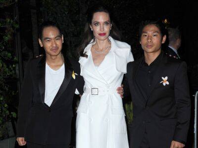 Angelina Jolie Reveals She Hired Her Sons Maddox And Pax To Work On Her New Film ‘Without Blood’ - etcanada.com - USA - Afghanistan