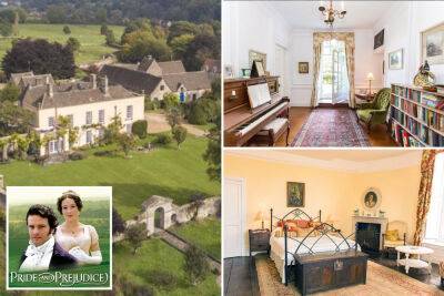 Mansion from BBC’s ‘Pride and Prejudice’ lists for $7.3M in England - nypost.com - Britain