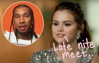 Selena Gomez & Tyga Spotted Out Together At The Same Nightclub -- But There's A Twist?! - perezhilton.com - Italy