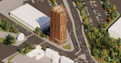 Plan submitted for 21-storey tower block in Stretford - www.manchestereveningnews.co.uk - Britain - Centre - county Quay