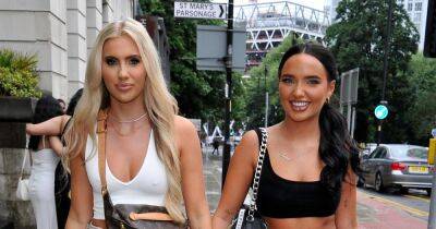 ITV Love Island's Jazmine Nichols holds hands with fellow bombshell in Manchester as she's seen after sepsis ordeal - www.manchestereveningnews.co.uk - Manchester - Dubai