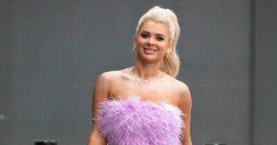 Love Island star Liberty Poole wins style points in pink feathers and 90s-style jeans - www.ok.co.uk - county Love