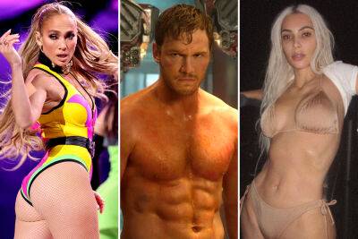 How Kim Kardashian, Jennifer Lopez, and other celebs stay in shape - nypost.com