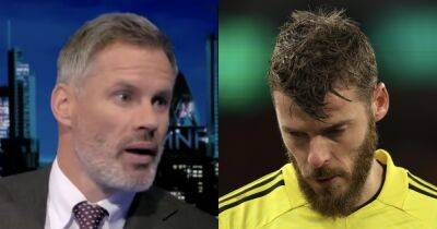 Jamie Carragher makes worrying David de Gea admission ahead of Man United vs Liverpool - www.manchestereveningnews.co.uk - Manchester