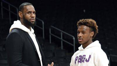 LeBron James Signs 2-Year, $97M Deal With Lakers, Could Potentially Play With Son Bronny in 2024 - www.etonline.com - Los Angeles - Los Angeles