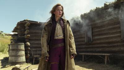 First-Look Photos Of Emily Blunt In Prime Video Western ‘The English’ - etcanada.com - Britain - Wyoming