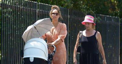 Leona Lewis enjoys sweet family day out with mum and new baby daughter Carmel - www.ok.co.uk - Los Angeles