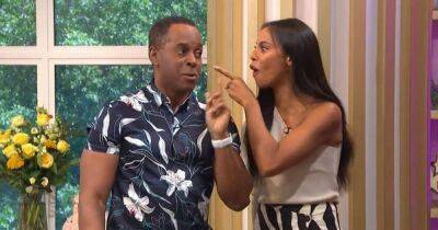 ITV This Morning's Rochelle Humes stunned as Andi Peters makes brutal dig after fans slam 'weird' snub - www.manchestereveningnews.co.uk