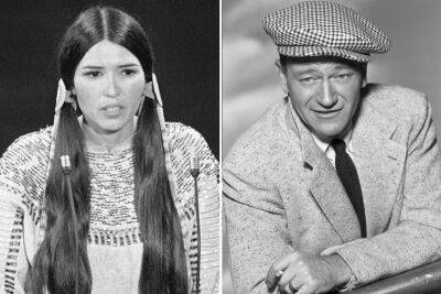 Sacheen Littlefeather: Raging John Wayne tried to attack me at 1973 Oscars - nypost.com - USA