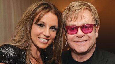 See the Adorable Cover Art for Britney Spears and Elton John's 'Hold Me Closer' -- Plus Release Date Revealed - www.etonline.com