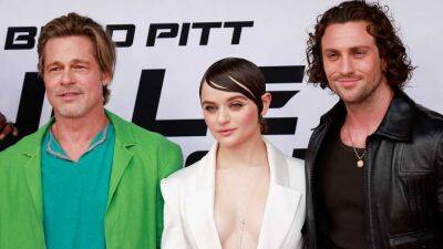 Brad Pitt, Joey King and ‘Bullet Train’ Co-Stars Formed a Band on Set with NSFW Band Name (Exclusive) - www.etonline.com - Los Angeles - Japan