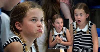 Princess Charlotte makes all kinds of faces at swimming with Kate and William - www.msn.com - Britain - Centre - Birmingham - city Sandwell