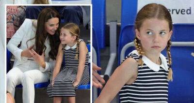 'Adorable' Charlotte wears £39 Rachel Riley dress and pigtails for Commonwealth Games - www.msn.com - Birmingham - Jersey - city Sandal