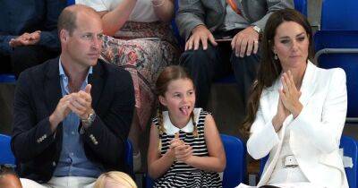 Princess Charlotte is just like brother Louis as she pulls funny faces during royal visit - www.ok.co.uk - Birmingham - city Sandwell