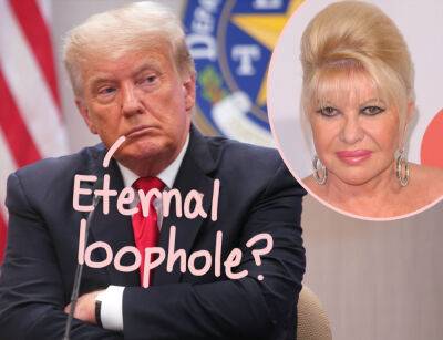 Was Donald Trump's Motivation To Bury Ex-Wife Ivana At His Golf Club All For A MASSIVE Tax Break?! - perezhilton.com - New York - New Jersey