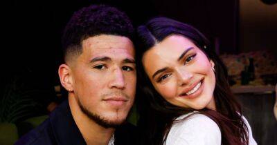 Kendall Jenner and Devin Booker Are Officially Back Together and ‘Really Happy With Each Other’ - www.usmagazine.com - California - county Hampton